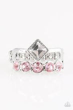 Load image into Gallery viewer, Gone With the Glitter Pink Skinny Band Ring
