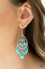 Load image into Gallery viewer, Gorgeously Genie Blue Earrings