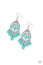 Load image into Gallery viewer, Gorgeously Genie Blue Earrings