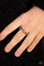 Load image into Gallery viewer, Gotta Fly Orange Skinny Band Ring