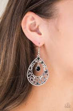 Load image into Gallery viewer, Gotta Get That Glow Black Earrings