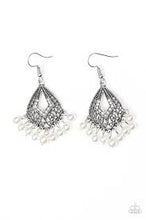 Load image into Gallery viewer, Gracefully Gatsby Silver Earrings