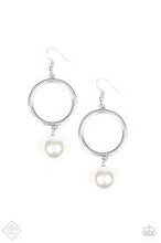 Load image into Gallery viewer, Grand Central Chic White Earrings