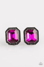 Load image into Gallery viewer, Grand Glam Pink Post Earrings