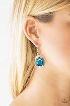 Load image into Gallery viewer, Grandmaster Shimmer Blue Earrings