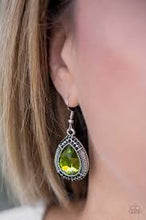 Load image into Gallery viewer, Grandmaster Shimmer Green Earrings