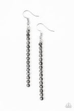 Load image into Gallery viewer, Grunge Meets Glamour Black Earrings