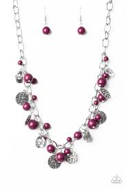 Guru Garden Purple Necklace - Angie's $5.00 Bling