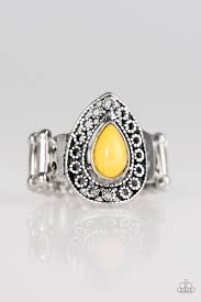 HUE Me In Yellow Ring - Angie's $5.00 Bling