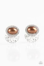 Load image into Gallery viewer, Happily Ever After Brown Post Earrings