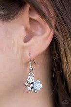 Load image into Gallery viewer, Happiness Blooms from Within Blue Earrings