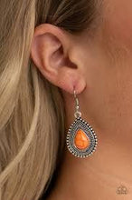Load image into Gallery viewer, Happy Horizons Orange Earrings