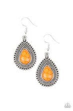 Load image into Gallery viewer, Happy Horizons Orange Earrings