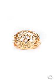 Haute Havana Gold Skinny Band Ring