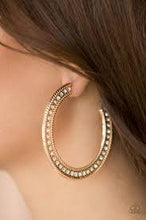 Load image into Gallery viewer, Haute Mama Gold Hoops