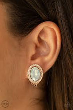 Load image into Gallery viewer, Have a Glow At It Gold Clip On Earrings