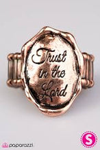 Load image into Gallery viewer, Have a Little Faith Copper Ring - Angie&#39;s $5.00 Bling