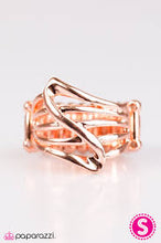 Load image into Gallery viewer, Head Over Shimmer Copper Ring - Angie&#39;s $5.00 Bling