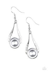 Headliner Over Heels Silver Earrings