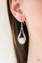 Load image into Gallery viewer, Headliner Over Heels White Earrings