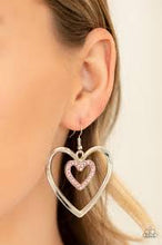Load image into Gallery viewer, Heart Candy Couture Pink Earrings