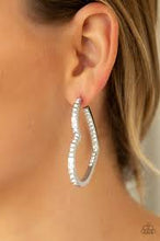 Load image into Gallery viewer, Heartbreaker White Earrings