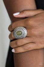 Load image into Gallery viewer, Hello Sunshine Green Ring - Angie&#39;s $5.00 Bling
