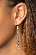 Load image into Gallery viewer, Here Comes the Reign Silver Earrings