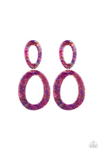 Load image into Gallery viewer, Hey, Hot Rod Light Multi Acrylic Earrings - Angie&#39;s $5.00 Bling
