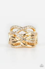 Load image into Gallery viewer, High Rollin Gold Ring - Angie&#39;s $5.00 Bling