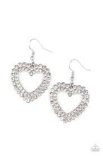 Load image into Gallery viewer, High School Sweethearts White Earrings