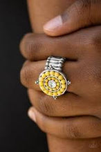Load image into Gallery viewer, High Tide Pool Party Yellow Ring - Angie&#39;s $5.00 Bling