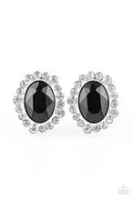 Load image into Gallery viewer, Hold Court Black Post Earrings
