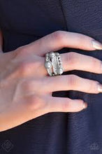 Load image into Gallery viewer, Hollywood Glamour Silver Ring