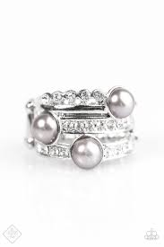 Hollywood Glamour Silver Ring