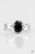 Load image into Gallery viewer, Home is Where the Castle Is Black Skinny Band Ring - Angie&#39;s $5.00 Bling