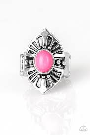 Homestead for the Weekend Pink Ring - Angie's $5.00 Bling