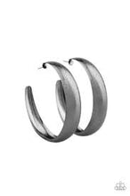 Load image into Gallery viewer, Hoops I Did It Again Black Hoop Earrings