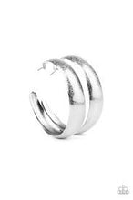 Load image into Gallery viewer, Hoops I Did It Again Silver Hoop Earrings
