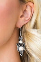 Load image into Gallery viewer, Hope for the West White Earrings