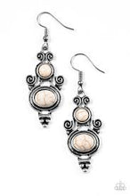 Load image into Gallery viewer, Hope for the West White Earrings