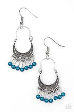 Load image into Gallery viewer, Hopelessly Houston Blue Earrings