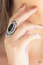 Load image into Gallery viewer, Hot Off The Empress Black Ring - Angie&#39;s $5.00 Bling