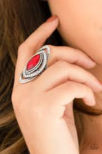 Load image into Gallery viewer, Hot Off the Empress Red Ring - Angie&#39;s $5.00 Bling
