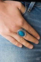 Load image into Gallery viewer, Hue Do You Think You Are Blue Ring - Angie&#39;s $5.00 Bling