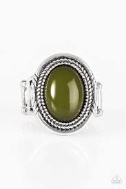 Hue Do You Think You Are Green Ring - Angie's $5.00 Bling