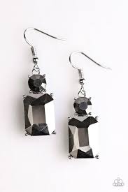 Hustle and Shine Silver Earrings