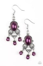 Load image into Gallery viewer, I Better Get Glowing Purple Earrings