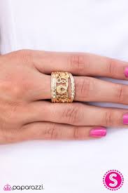 I Feel Refined Gold Ring - Angie's $5.00 Bling