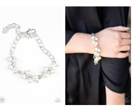 I Do White Blockbuster Bracelet - Angie's $5.00 Bling